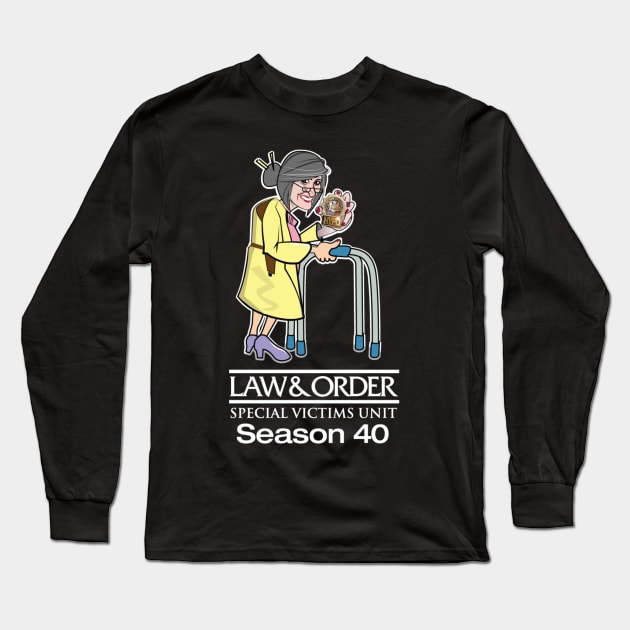 SVU, Season 40 Long Sleeve T-Shirt by chrayk57